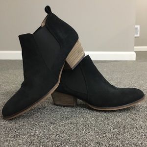 Anthropologie KMB Black Booties - great condition!